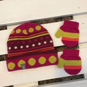 🌟 HP 🌟 SMARTWOOL Baby Girl Hat and Mittens